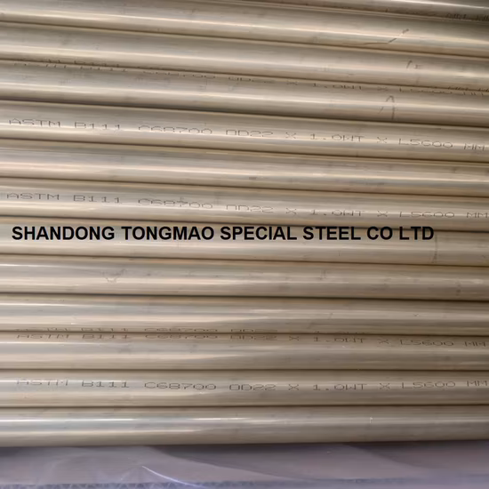 ASME Sb111/163-C70600/C71500/C44300 Cu-Ni-Copper Nickel Seamless Tubes